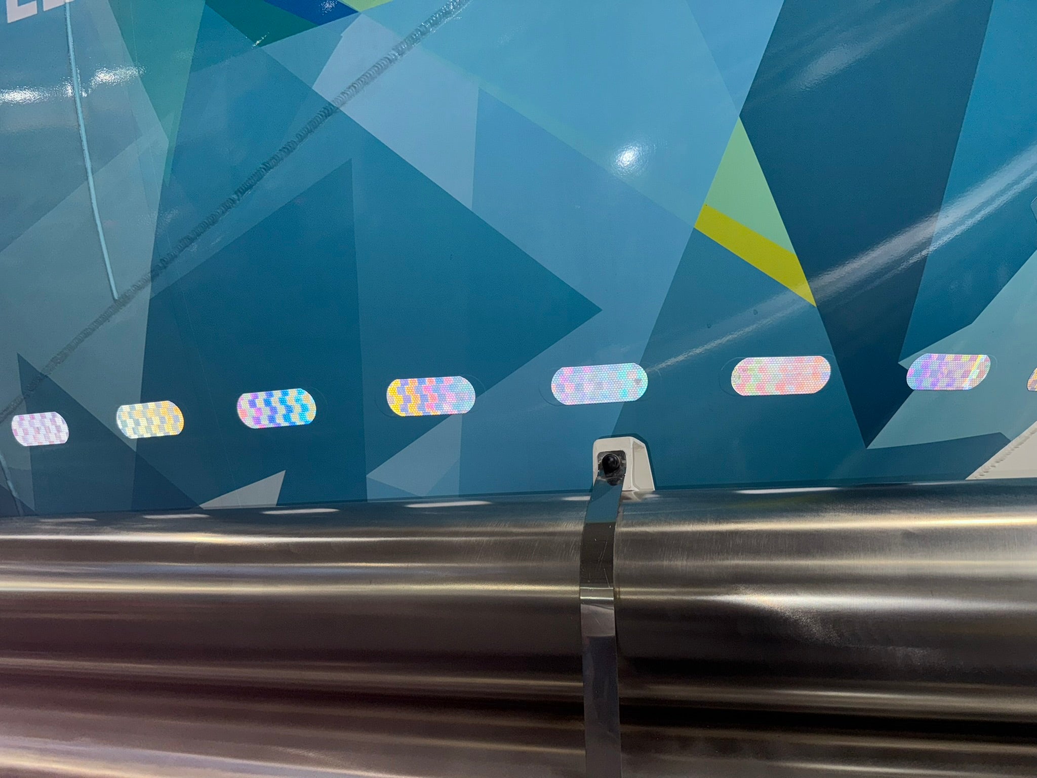 Avery Dennison contourmarkering tanker wit per meter - Reflexfolie