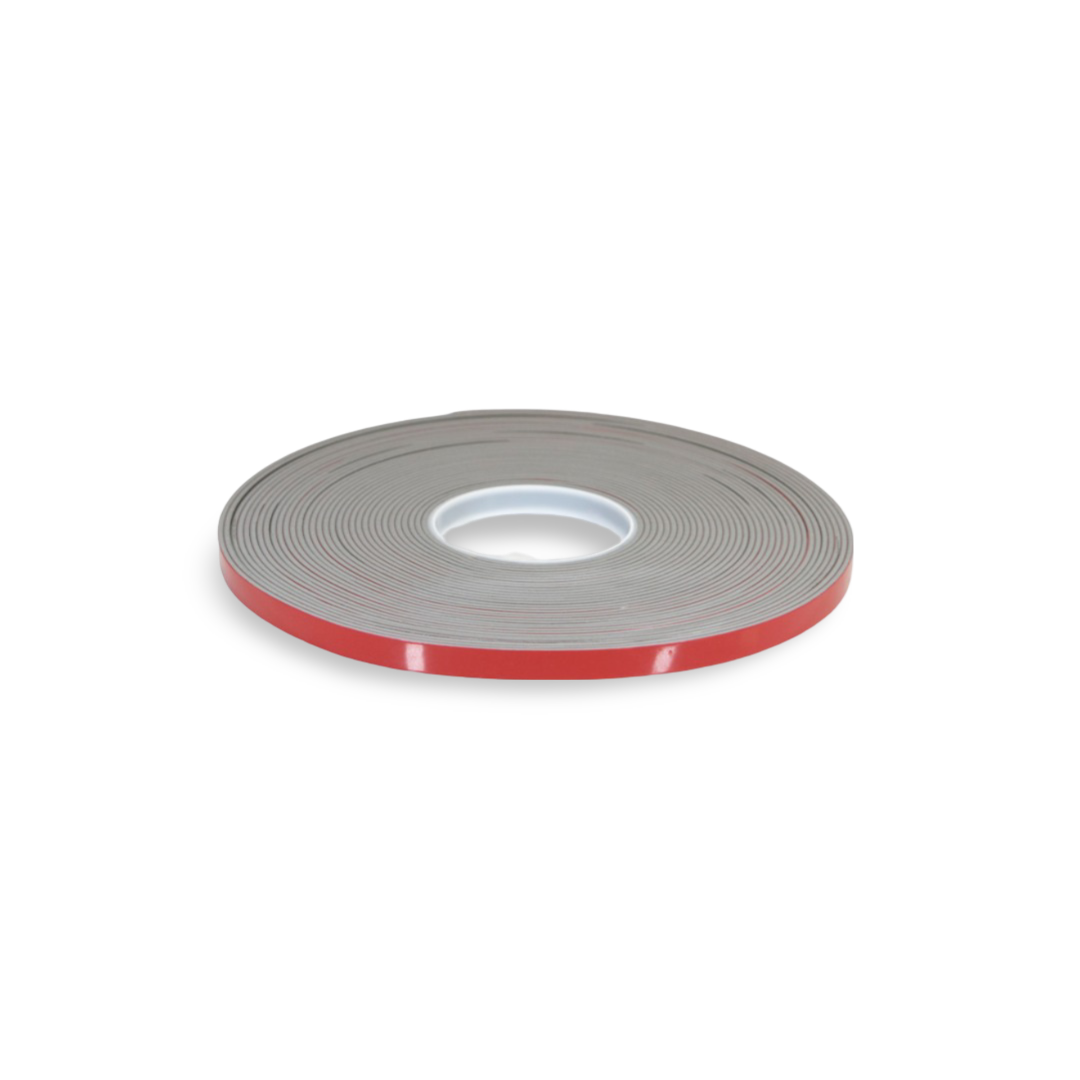 Acrylic foam tape 5392 SGB zwart 2.3 mm x 12 mm x 16.5 mtr (HxBxL) - Reflexfolie