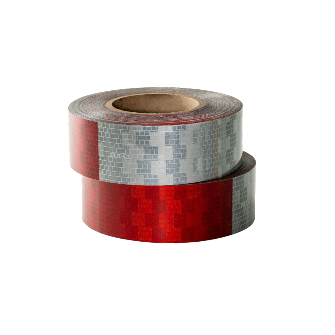 Avery Contourmarkering Canada - USA rood / wit - Reflexfolie