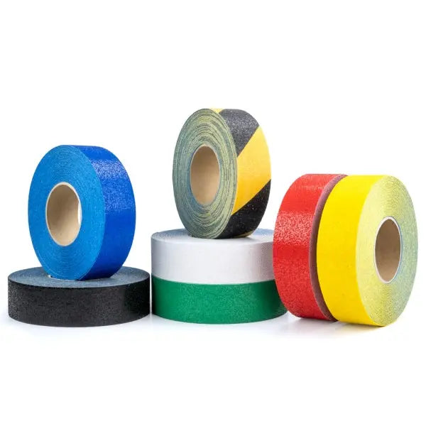 Vloermarkeringstape wit reflective antislip 50mm x 12,5mtr - Reflexfolie