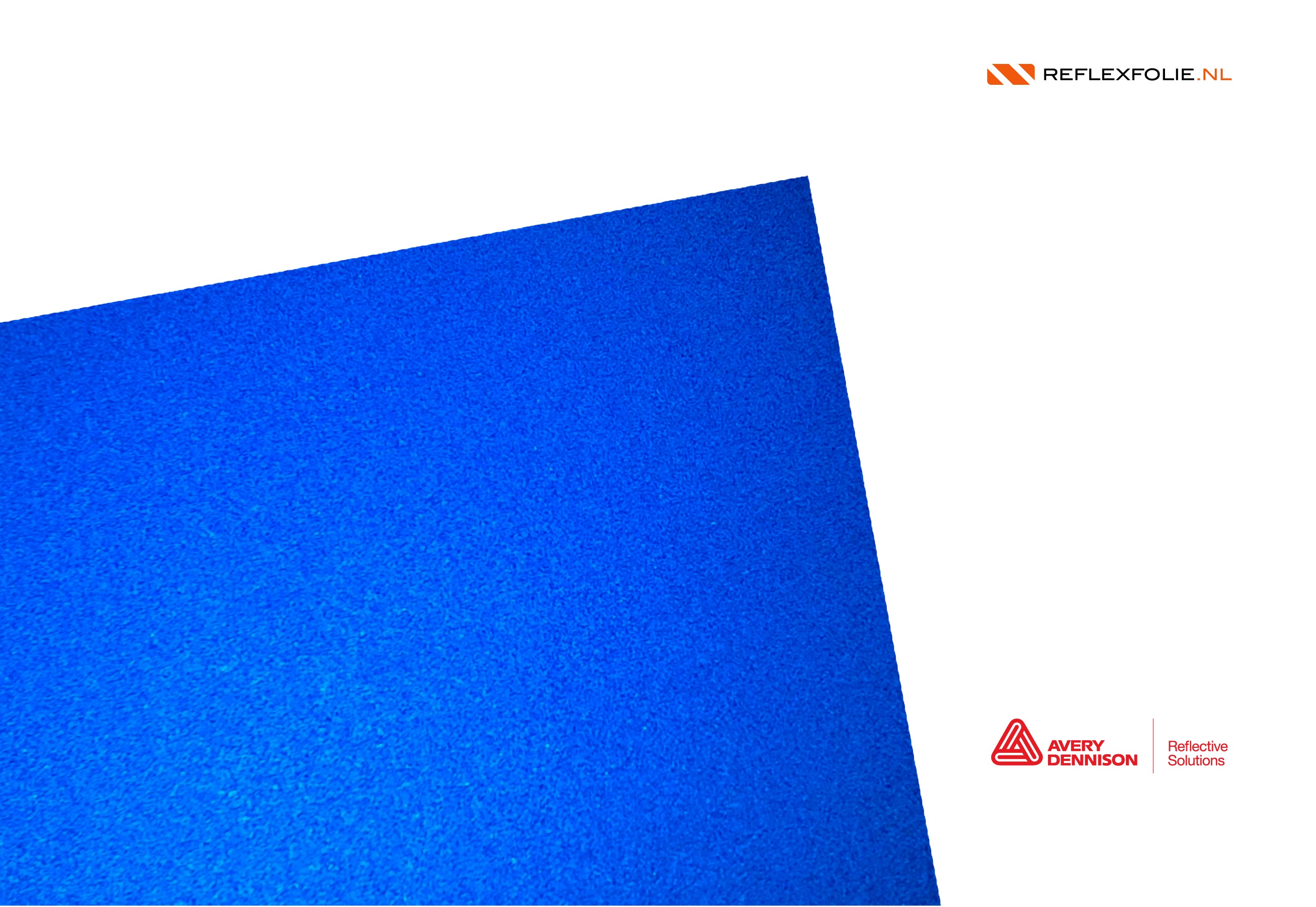 Reflecterend Vel A5 blauw Klasse 1 - Reflexfolie