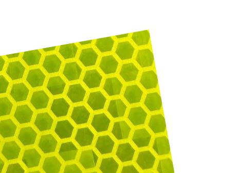 Reflecterend Vel A5 fluor lime V-8013 - Reflexfolie