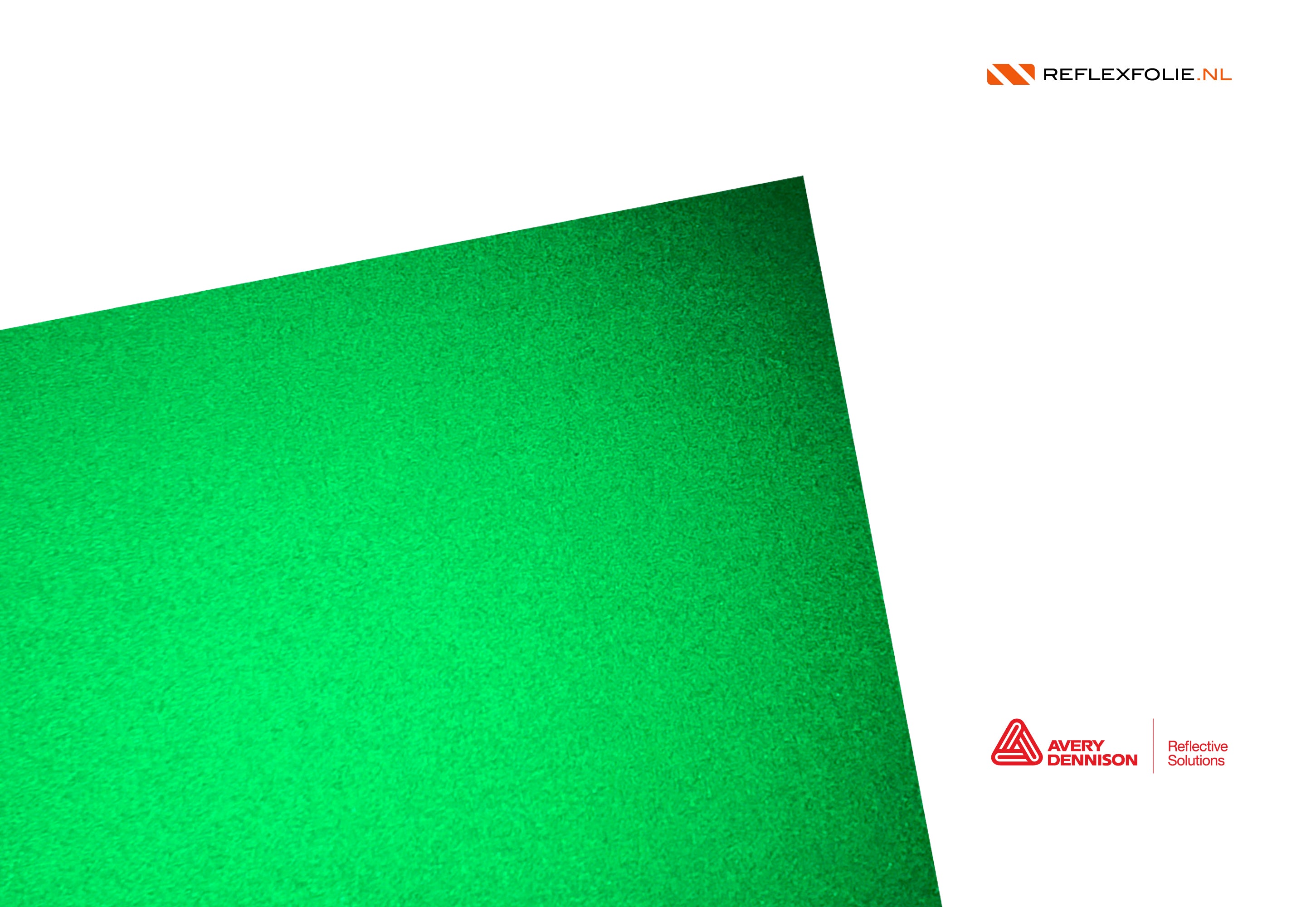 Reflecterend Vel A5 groen Klasse 1 - Reflexfolie