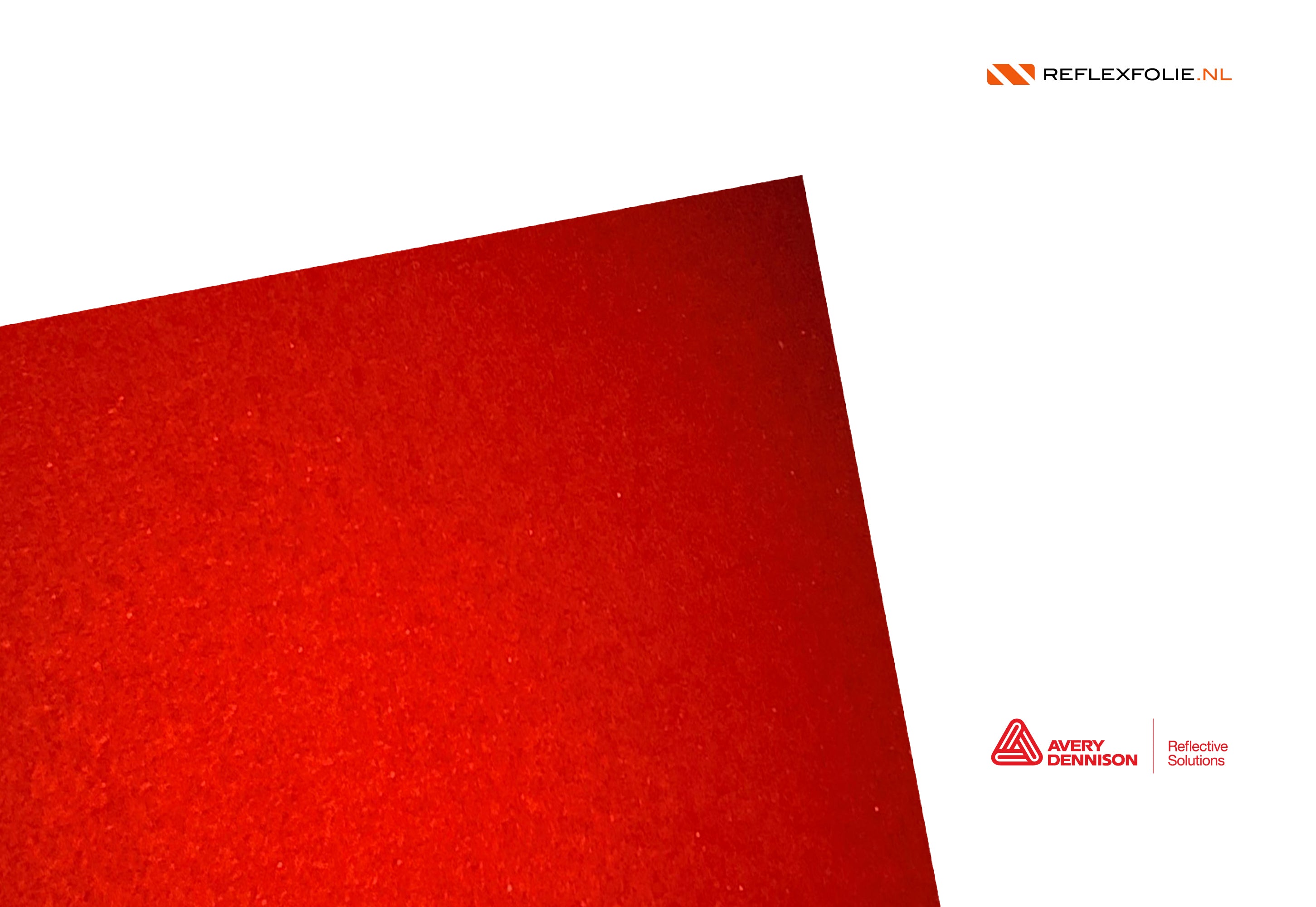 Reflecterend Vel A5 rood Klasse 1 - Reflexfolie