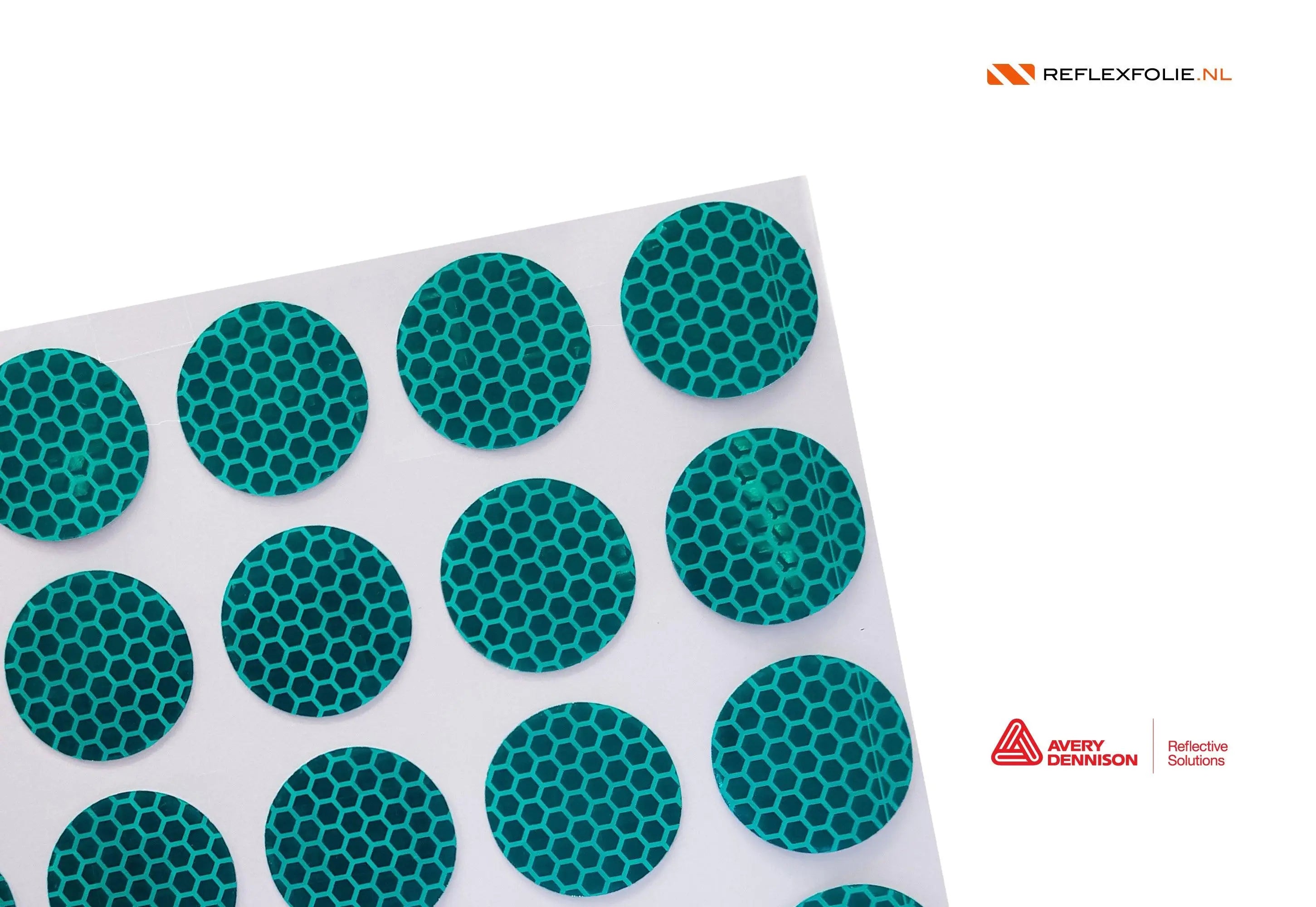 Reflecterende stippen groen V-8007 - Reflexfolie