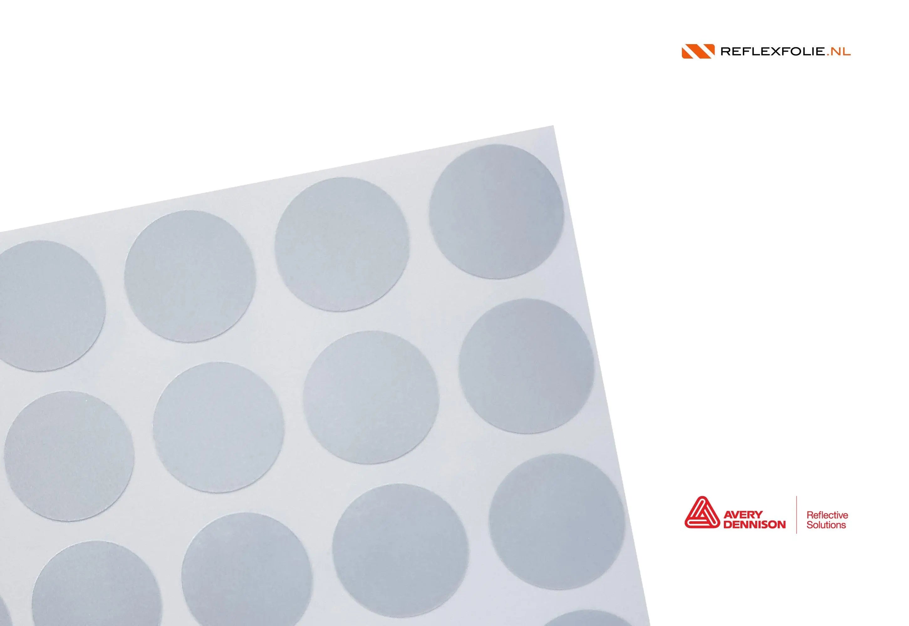 Reflecterende stippen wit klasse 1 - Reflexfolie