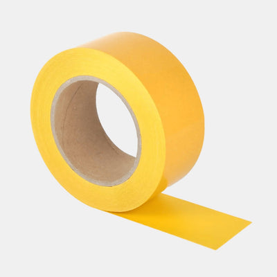 Vloermarkeringstape geel duurzaam 50 mm | Reflexfolie