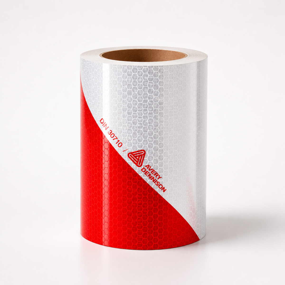 Industriemarkering Rood/Wit retroreflecterend | Reflexfolie