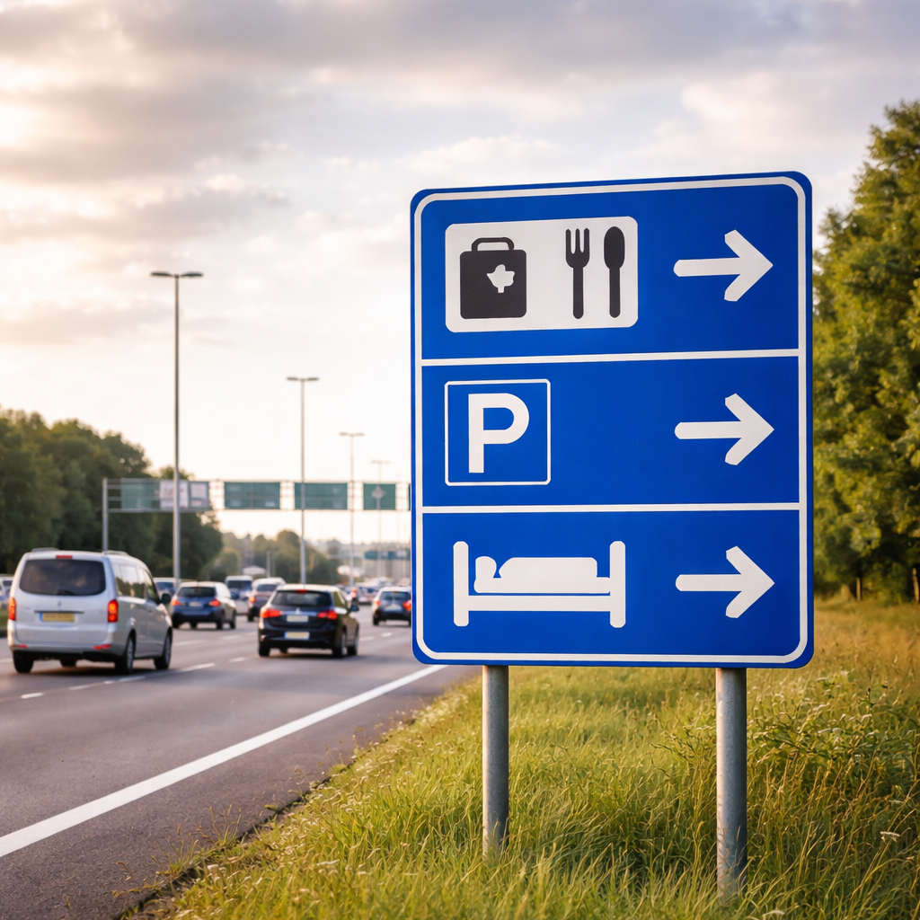 Reflecterende folie blauw klasse 3