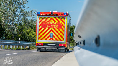 Reflecterende folie V-8013 Chevron Geel/Rood Rechtswijzend - Reflexfolie