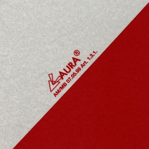 Reflecterende folie Chevron Rood/Wit klasse 1 - Reflexfolie