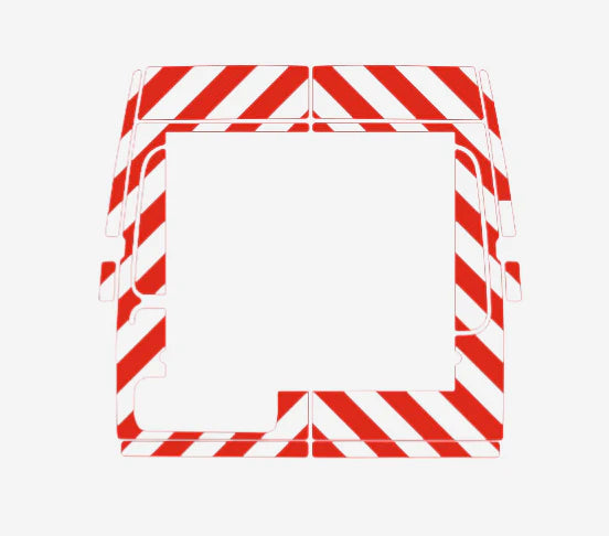 Chevron Renault Master 2019 achterkant Klasse 2 | Avery Dennison