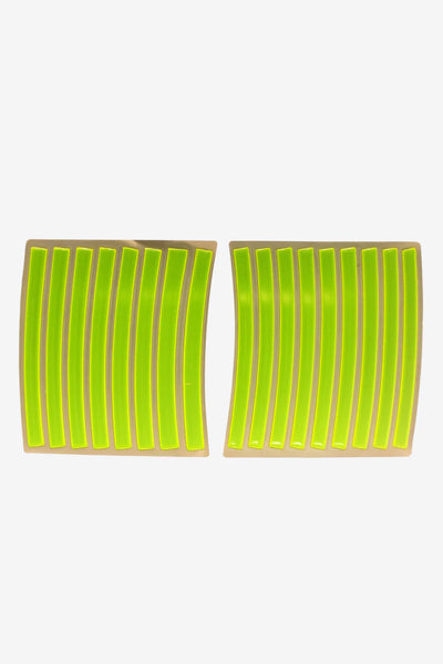 Reflecterende Fluor PVC-strips helm en fiets | Reflexfolie