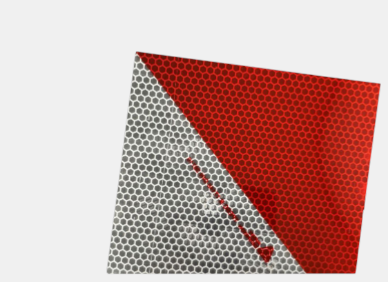 Chevron folie V-8000 Rood/Wit | Avery Dennison