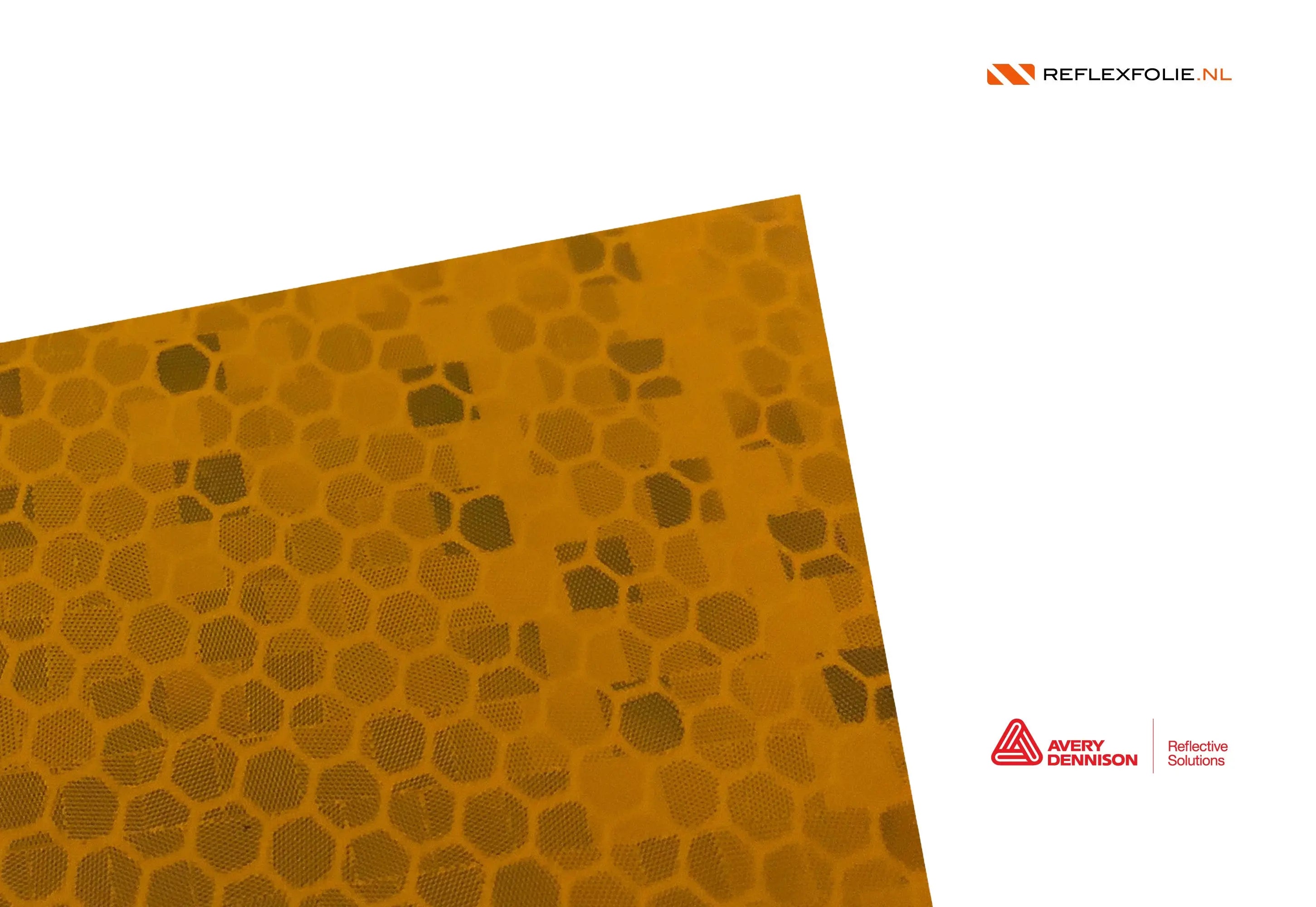 Reflecterende folie geel klasse 3 - Reflexfolie