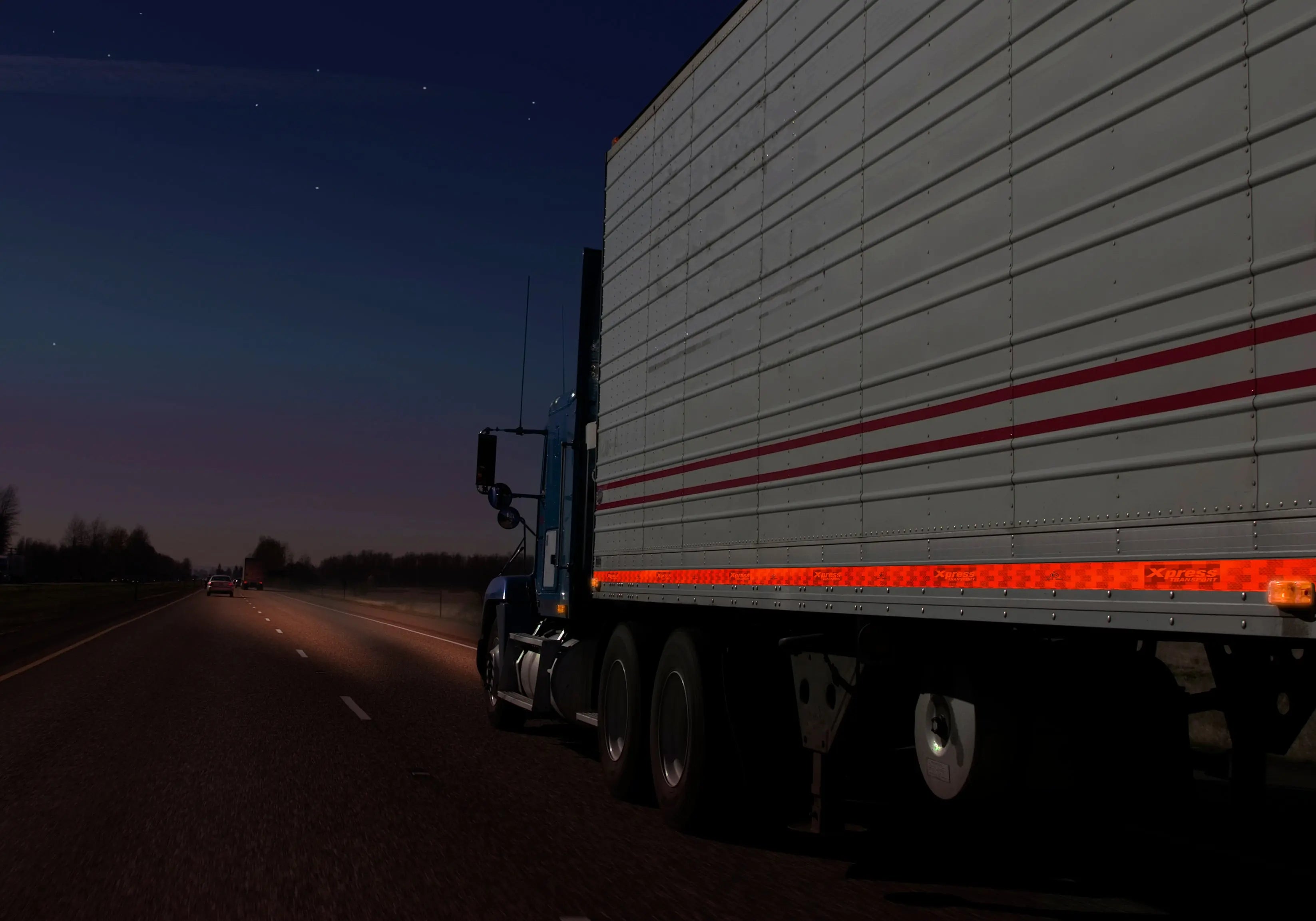 Avery Dennison Contourmarkering Rood vaste opbouw per meter - Reflexfolie