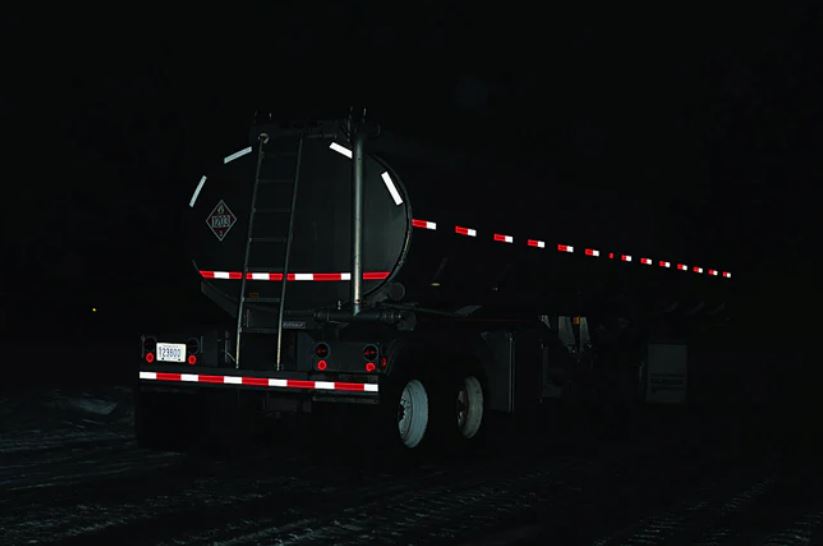 Avery Contourmarkering Canada - USA rood / wit - Reflexfolie