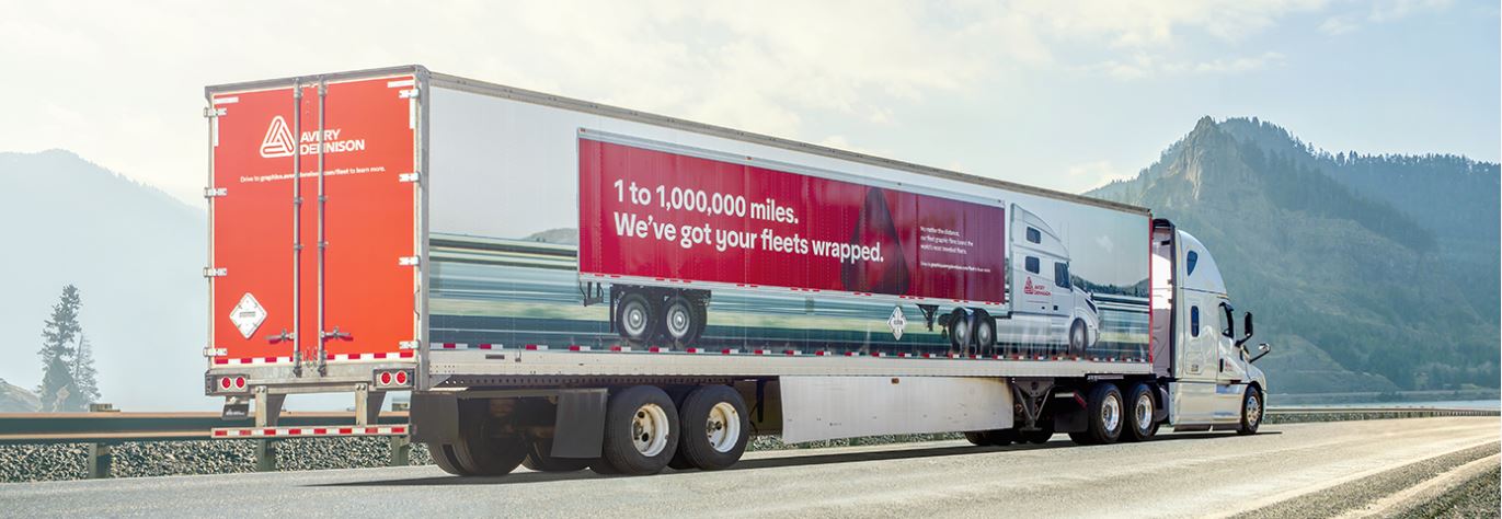 Avery Contourmarkering Canada - USA rood / wit - Reflexfolie